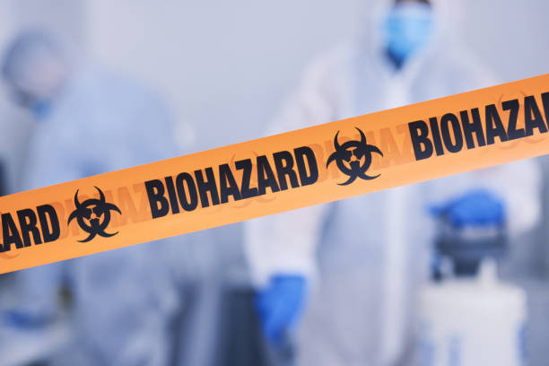 Professional Biohazard Cleanup technician working in Bothell, WA